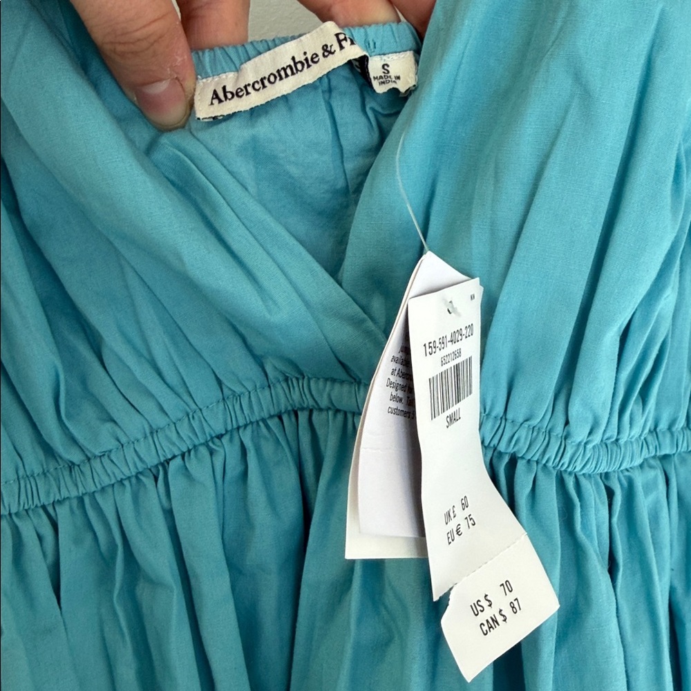 NWT Abercrombie & Fitch Sun Dress with Pockets - Picture 2 of 4